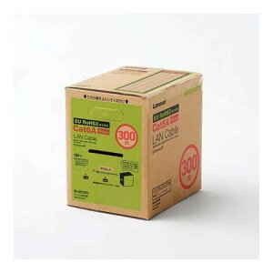 elecom GR LANP[u/CAT6AΉ/EU RoHSwߏ/RlN^/P/h/300m/zCg LD-GPAL/WH300RS(s)yz