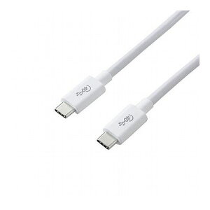 �G���R�� USB4�P�[�u��/C-C�^�C�v/�F�ؕi/PD�Ή�/40Gbps/0.8m/�z���C�g USB4-CC5P08WH(����s��)�y���������z