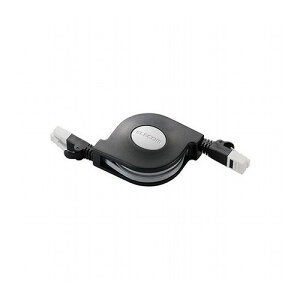 �G���R�� LAN�P�[�u��/CAT6/�ܐ܂�h�~/����/2.5m/�u���b�N LD-MCTGT/BK2(����s��)�y���������z