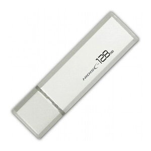 HIDISC USB 3.0 �t���b�V���h���C�u 128GB �V���o�[ �L���b�v�� HDUF114C128G3(����s��)�y���[���֔z���z�y���������z