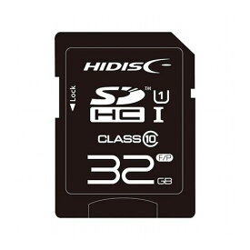 HIDISC SDHCカード 32GB CLASS10 UHS-1対応 HDSDH32GCL10UIJP3(代引不可)