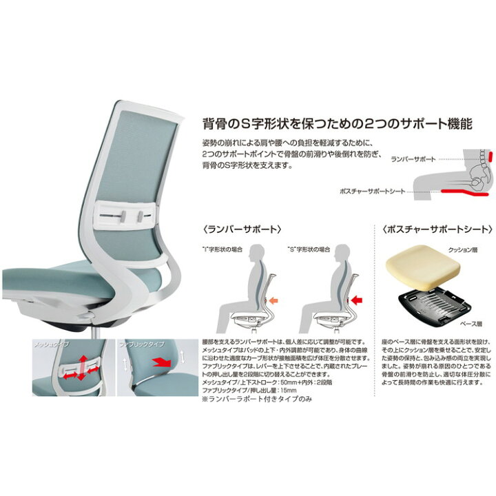 楽天市場】【メーカー直送】 コクヨ オフィスチェア 椅子 イス チェア 