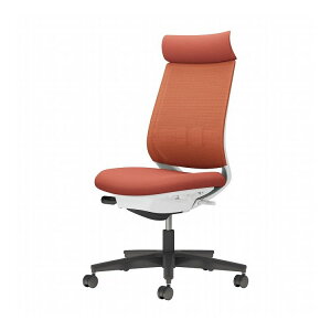 【メーカー直送】 コクヨ オフィスチェア 椅子 イス チェア ミトラ2 肘無 ランバー付 ホワイトグレー ソフトテラコッタ C04-B302MW-E10T0T2 (代引不可)【送料無料】