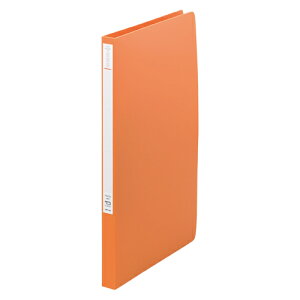 LIHIT LAB Avanti スーパーパンチレスファイル A4S 4橙 1 冊 F-347U-4ダイダイ 文房具 オフィス 用品