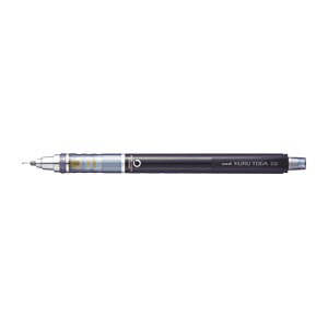 三菱鉛筆 クルトガシャープ 0.3mm ブラック 1 本 M34501P.24 文房具 オフィス 用品