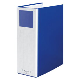 ファイル パイプファイル A4S 両開き ブルー 1 冊 K-80B 文房具 オフィス 用品