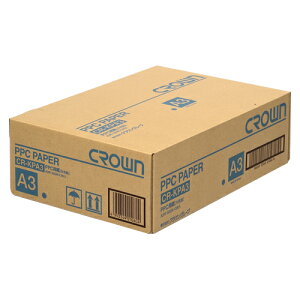 クラウン コピー用紙 A3 500枚×3包 1 梱 CR-KPA3-W 文房具 オフィス 用品【送料無料】