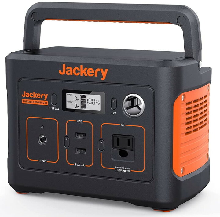 楽天市場】ジャクリ Jackery ポータブル電源 240 PTB021 バッテリー 