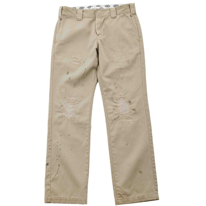 楽天市場】Dickies ディッキーズ TCツイルWD874 ビンテージリペア加工 