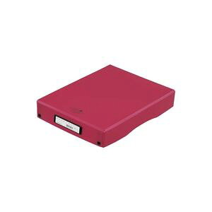 (まとめ)LIHITLAB AQUA DROPs デスクトレー トレイ A-5040-3赤【×10セット】 (代引不可)