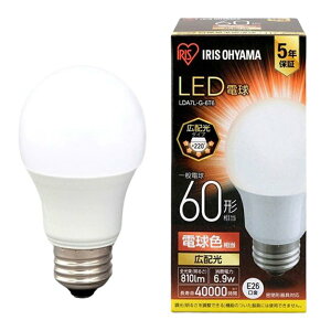 �y�܂Ƃ߁z LED�d��60W E26 �L�z�� �d���F LDA7L-G-6T6 �y×2�Z�b�g�z