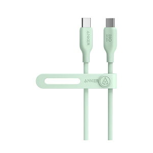 �i�܂Ƃ߁j �A���J�[�W���p�� ANKER 543 �G�R�t�����h���[USB-C��USB-C �P�[�u�� 0.9m �O���[�� A80E1N61 1�{ �y×2�Z�b�g�z