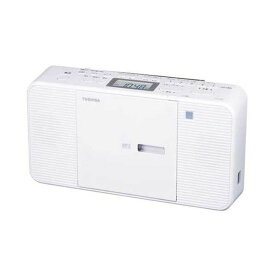 東芝 CDラジオ ホワイト TY-C301（W）