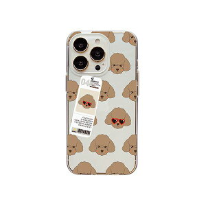 Dparks \tgNAP[X for iPhone 14 Pro poodle wʃJo[^ DS24152i14P