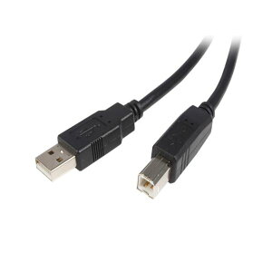�i�܂Ƃ߁j StarTech.com USB2.0�P�[�u�� 2m Type A-Type B �I�X�^�I�X �u���b�N USB2HAB2M1�{ �y×2�Z�b�g�z