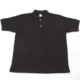 ドライメッシュアクティブ半袖ポロシャツ ブラック LL (代引不可)