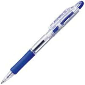 （まとめ買い）ゼブラ ZEBRA ボールペン ジムノック KRB-100-BL 青 10本 【×5セット】 (代引不可)