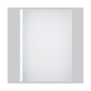 TANOSEE 薄型スリムレールホルダー A4タテ 10枚とじ 白 1セット(150冊:30冊×5パック)