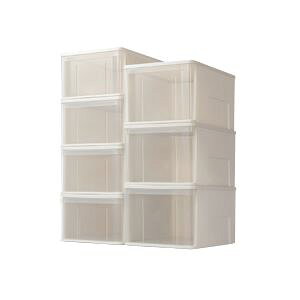 �i�܂Ƃ߁j�����Ղ���[�P�[�X55M �z���C�g�^�N���A ��400×��550×��250mm 4�Z�b�g (����s��)