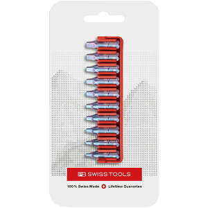 PB SWISS TOOLS �s�[�r�[�X�C�X�c�[���Y 10�{�g �V���[�g�^�C�v �l�p�r�b�g�Z�b�g �r�b�g�z���_�[�t �p�b�P�[�W�^�C�v C6.708CN