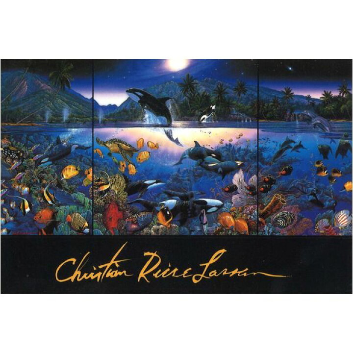 楽天市場】絵画額 Christian Riese Lassen クリスチャン ラッセン 