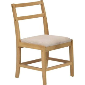 北欧風 ダイニングチェア/食卓椅子 【ナチュラル】 幅41cm 木製フレーム 『モルト』 (代引不可)
