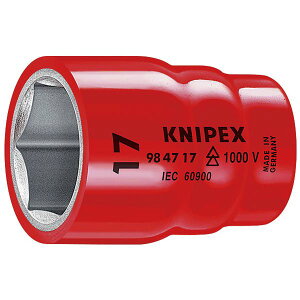KNIPEX�i�N�j�y�b�N�X�j9847-18 �i1�^2SQ�j�≏�\�P�b�g 1000V (����s��)