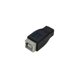 (まとめ)変換名人 変換プラグ USB B(メス)→miniUSB(メス) USBBB-M5B【×10セット】 (代引不可)