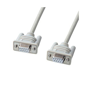 �i�܂Ƃ߁j �T�����T�v���C �G�RRS-232C�N���X�P�[�u�� D-Sub9pin���X 2.0m KR-ECLK2 1�{ �y×3�Z�b�g�z (����s��)