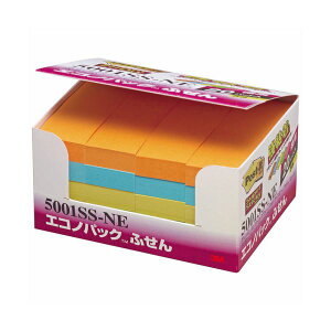 i܂Ƃ߁j 3M |XgCbg GRmpbN Sӂ 75×25mm lIJ[5F 5001SS-NE 1pbNi20j y×2Zbgz (s)