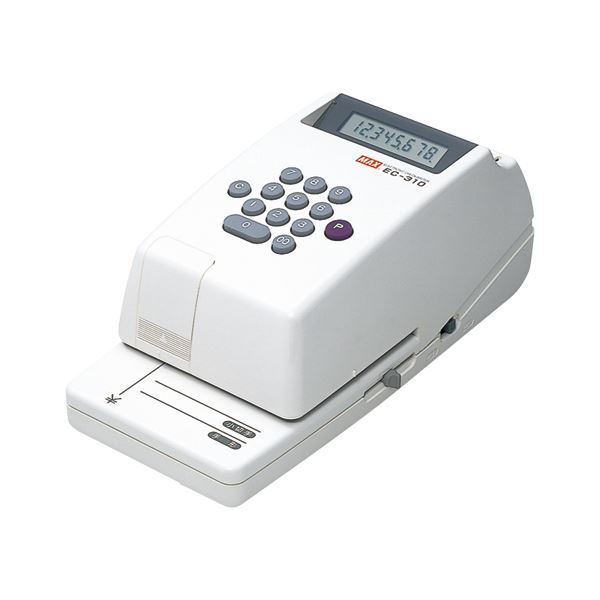 用途や設置場所で選べる４タイプ マックス 電子チェックライター 特価品コーナー☆ EC-310 EC90001 与え