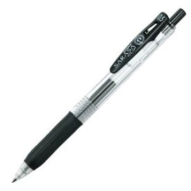 （まとめ） ゼブラ ゲルインクボールペン サラサクリップ 0.5mm 黒 JJ15-BK 1本 【×60セット】 (代引不可)