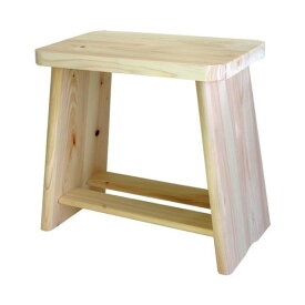 ひのき風呂椅子(バスチェア/檜製腰掛け) 大 幅31cm×奥行18cm×高さ28cm 木製 日本製 (代引不可)