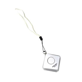 （まとめ） 旭電機化成 ひっぱりやすい防犯ブザー ホワイト 8119721 【×3セット】 (代引不可)