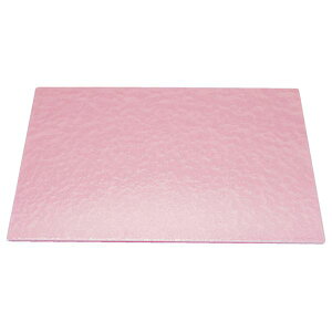 尺5 NEW長手敷マット/トレー 【ピンクアクア/黒塗】 450×300mm 日本製 〔和食 レストラン 居酒屋 店舗 お店〕【代引不可】