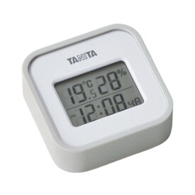 タニタ デジタル温湿度計 グレー K20107947 (代引不可)