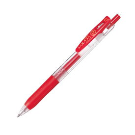 (まとめ) ゼブラ ゲルインクボールペン サラサクリップ 0.7mm 赤 JJB15-R 1本 【×100セット】 (代引不可)