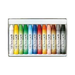 (まとめ) ぺんてる ずこうクレヨン 極太 12色PTCG1-12 1セット 【×30セット】 (代引不可)