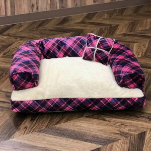 Pet Bed�i�y�b�g�x�b�h�j�����u���N�b�V�����t�� �s���N×�z���C�g (����s��)