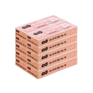 (まとめ) TANOSEE ホッチキス針 NO.10 50本連結×20個入 1セット(100箱) 【×5セット】 (代引不可)