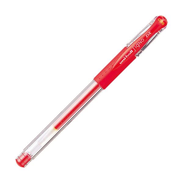 【メーカー直売】 (まとめ) 三菱鉛筆 ゲルインクボールペン ユニボール シグノ 極細 0.38mm 赤 UM151.15 1本  