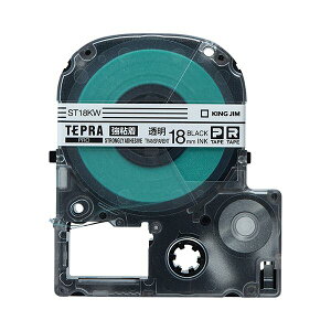 (�܂Ƃ�) �L���O�W�� �e�v�� PRO �e�[�v�J�[�g���b�W ���S�� 18mm �����^������ ST18KW 1�� �y×10�Z�b�g�z (����s��)
