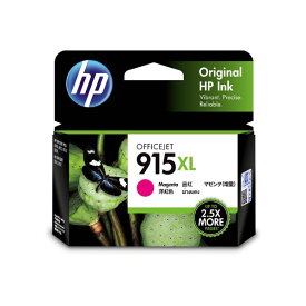 HP（Inc.） HP 915XL インクカートリッジ マゼンタ 3YM20AA (代引不可)
