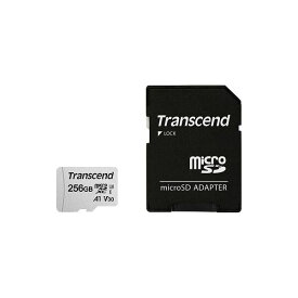 トランセンドジャパン 256GB microSDXCカード w/adapter UHS-I U3 A1 TS256GUSD300S-A (代引不可)