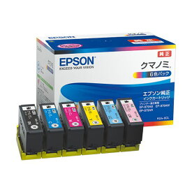 エプソン インクカートリッジ クマノミ6色パック KUI-6CL 1箱(6個:各色1個) (代引不可)