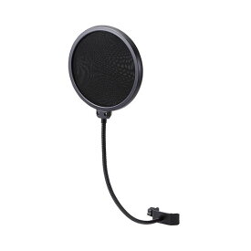 エレコム ポップガード ポップブロッカー クランプ式 フレキシブルアーム ブラック HS-PG15BK (代引不可)