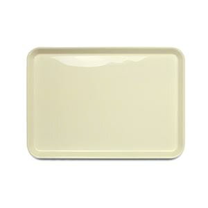 〔40個セット〕 お盆 トレー 33cm ホワイト 耐熱温度140度 耐冷温度-5度 電子レンジ可 防滑 ピノ 角 キッチン 来客 接客 (代引不可)