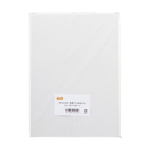 (まとめ)TANOSEE 各種プリンタ対応ラベルA4 ノーカット 1冊(100シート)【×5セット】 (代引不可)