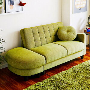 �\�t�@�[ ��102cm �O���[�� ���ʉ����[�ɕt�� �r�t�� �R���p�N�g �J�E�`�\�t�@�[ ���r���O �_�C�j���O �C���e���A�Ƌ� (����s��)