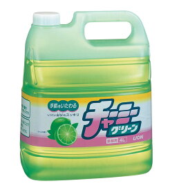 ライオン 中性洗剤 チャーミーグリーン 4L(代引不可)【送料無料】